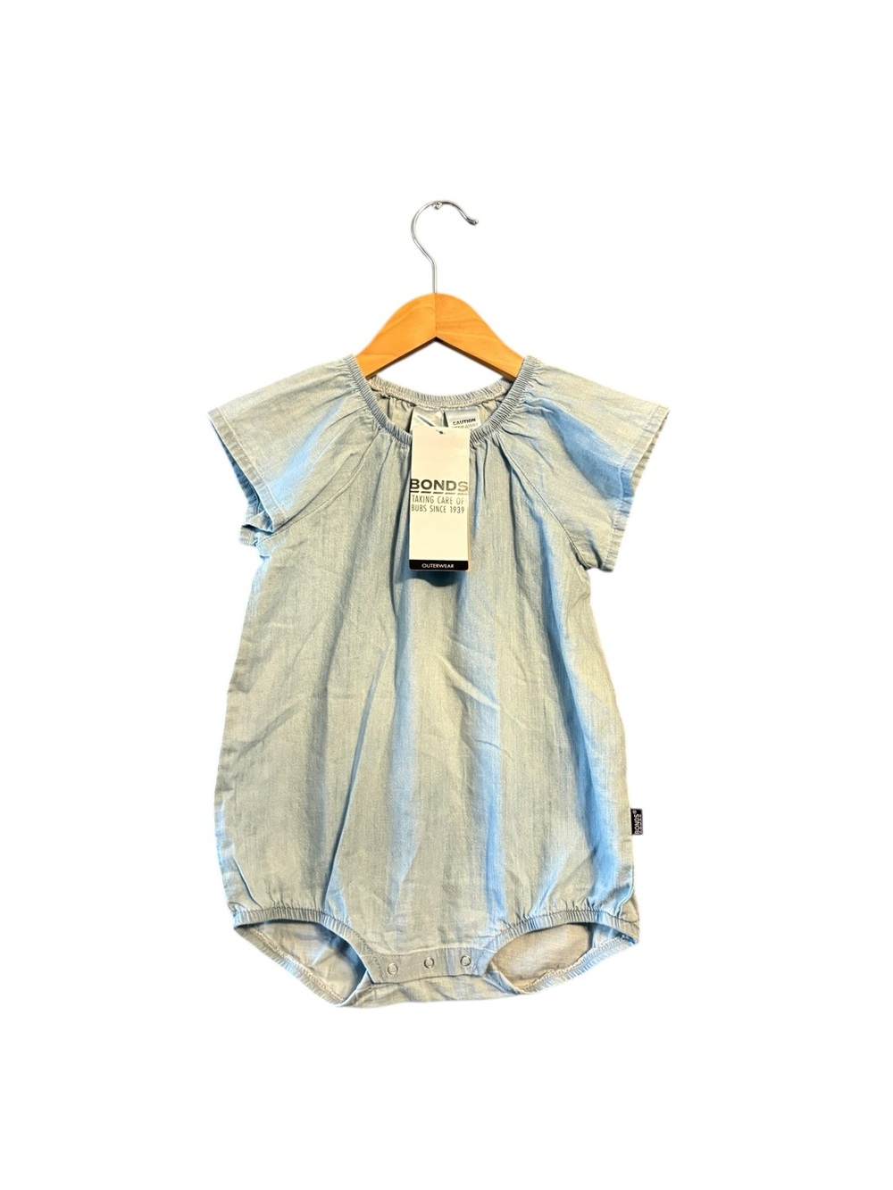 Bonds Light Blue Infant Romper